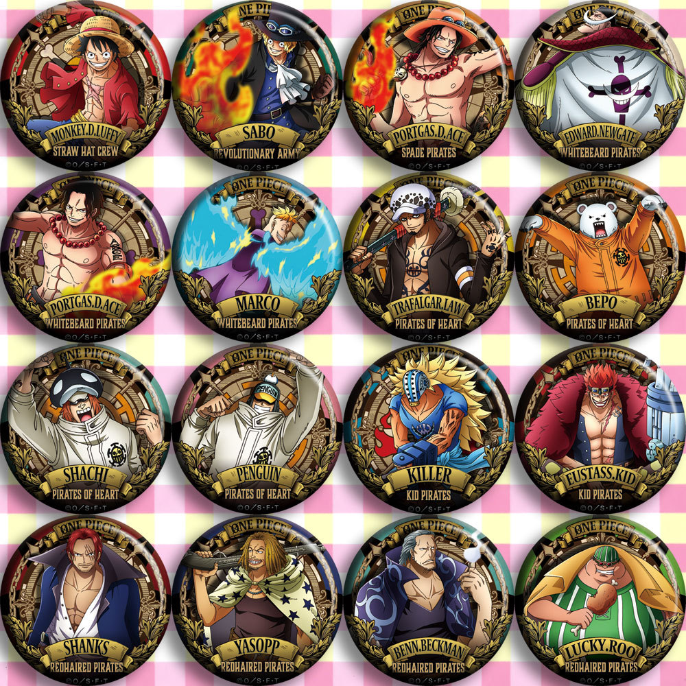 Anime Merchandise In Japanese - ONEPIECE Anime Rozeti C Stili Luffy