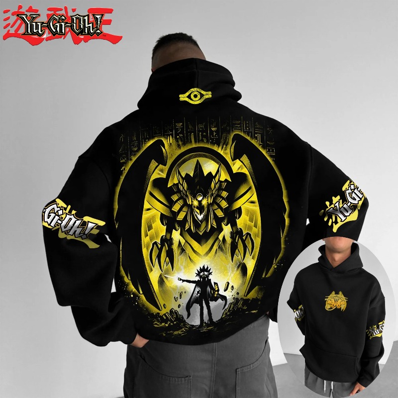 Anime Merch Hoodie - 2025 Yu-Gi-Oh! Anime Karakteri Osiris Gökyüzü