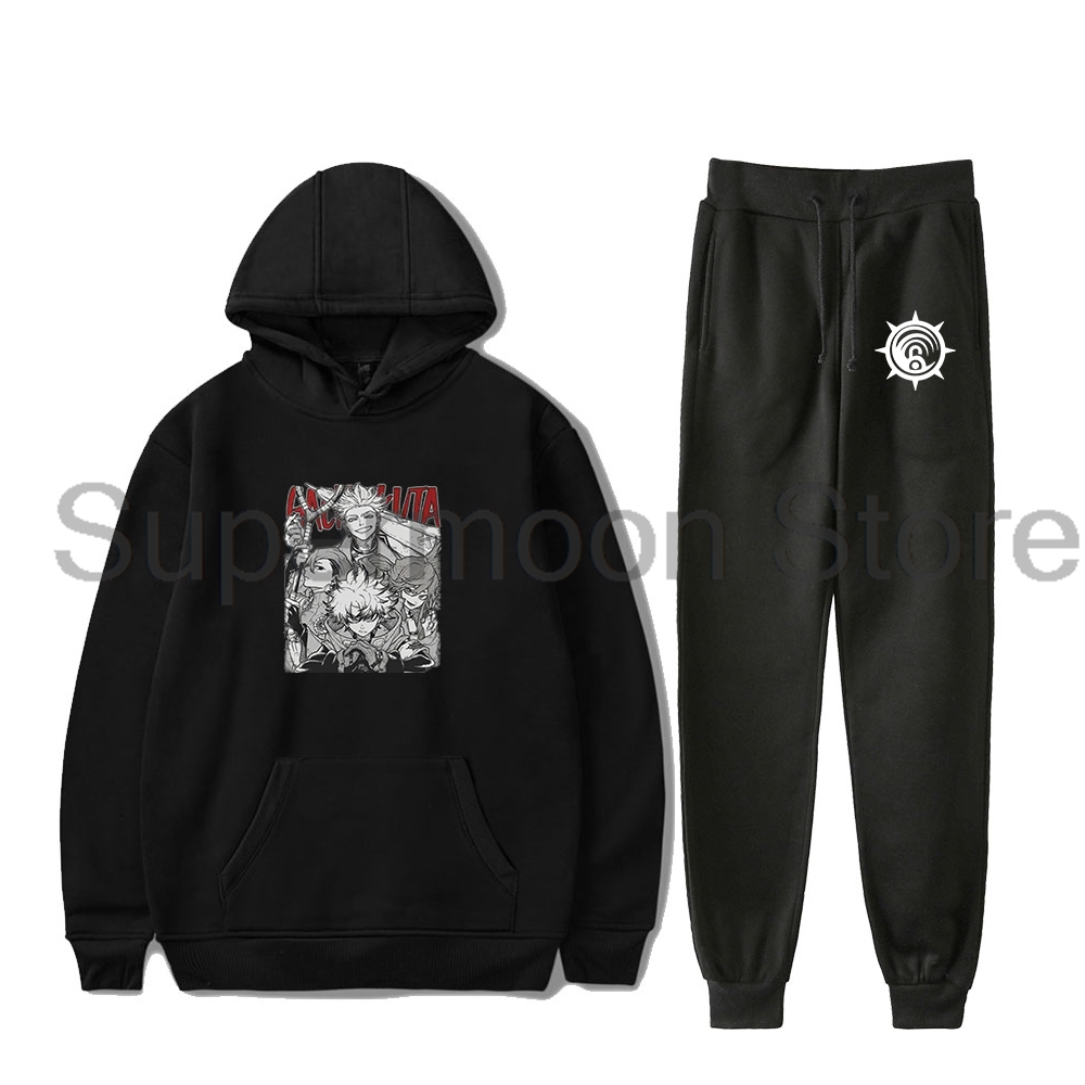 Anime Merch Hoodie - Gachiakuta Anime Merch Hoodies koşucu pantolonu