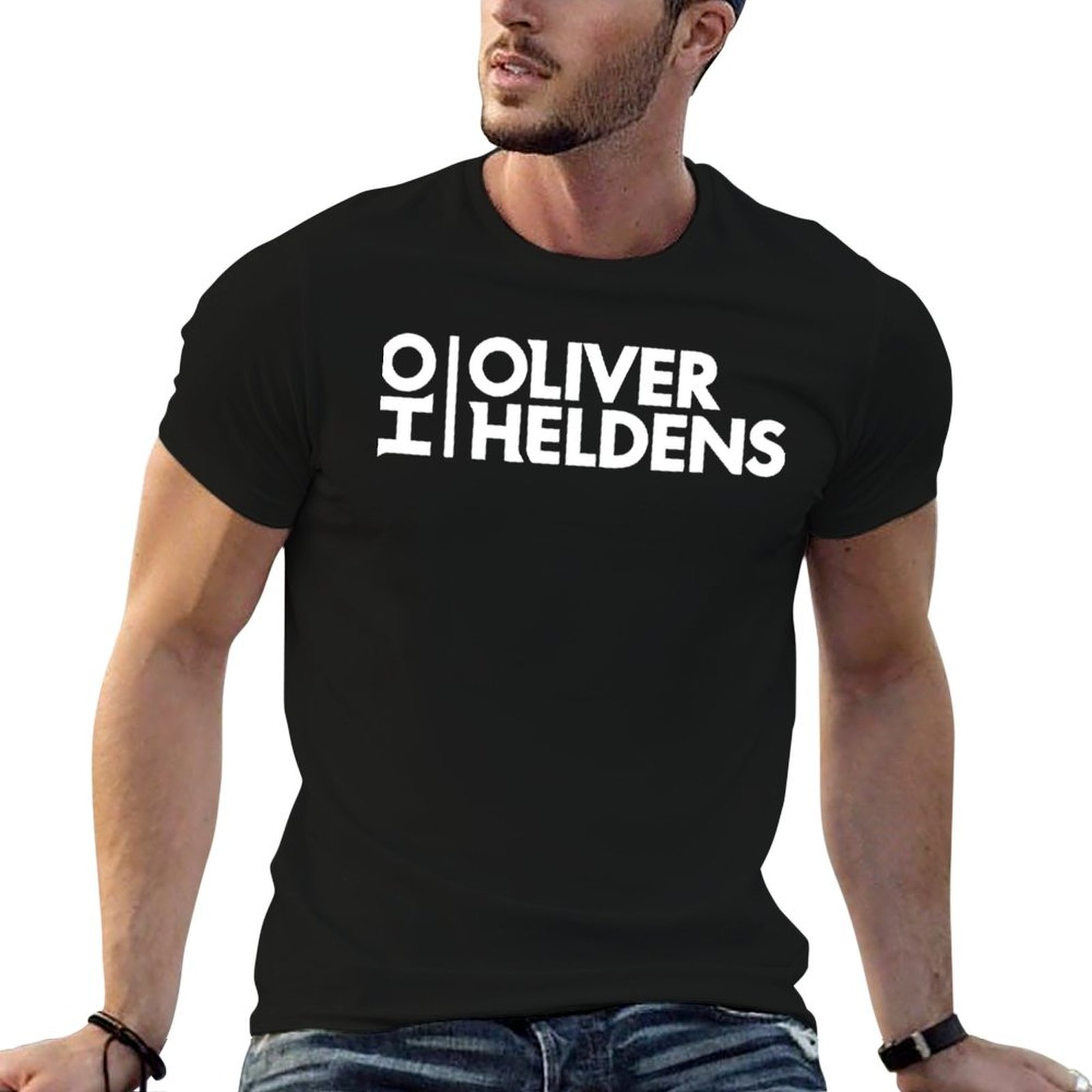 Anime Merchandise Logo - Oliver Heldens Logolu Ürün Tişörtleri baskılı