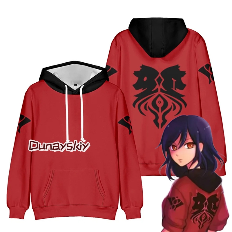 Anime Merch Hoodie - CosplayAnime Aphmau Cosplays Kapüşonlular XS-6XL Fermuar