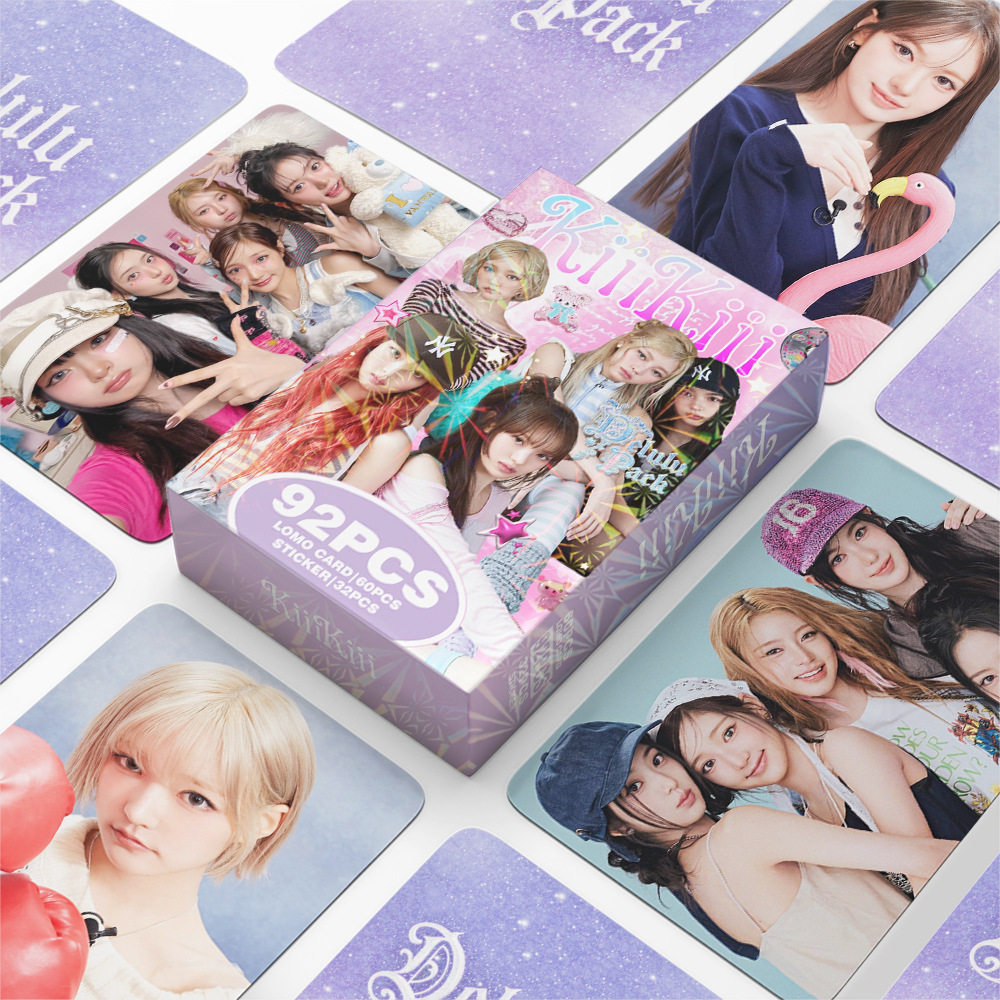 Sticker Sheet Set - 92 adet KiiiKiii Delulu Paketi Fotoğraf