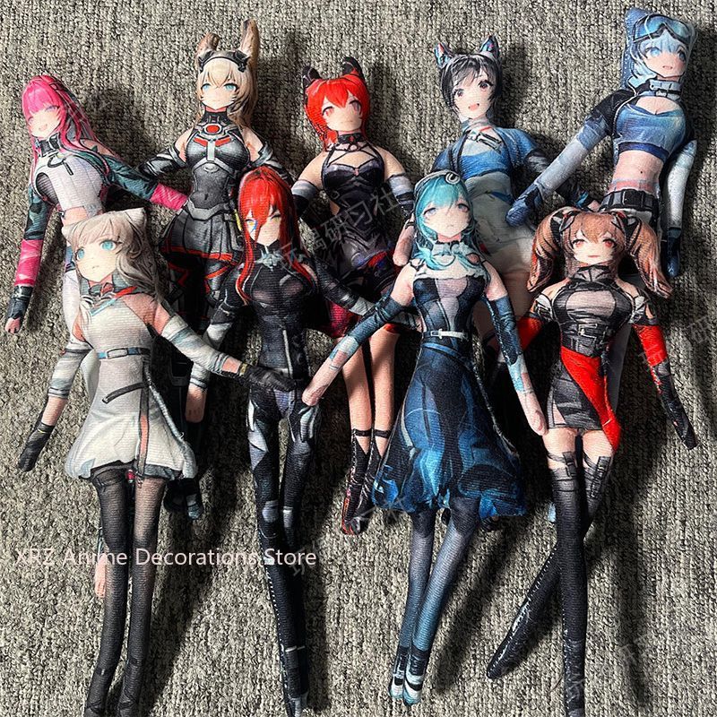 Original Anime Merchandise - Komik Arknights Gilberta 28 CM Peluş
