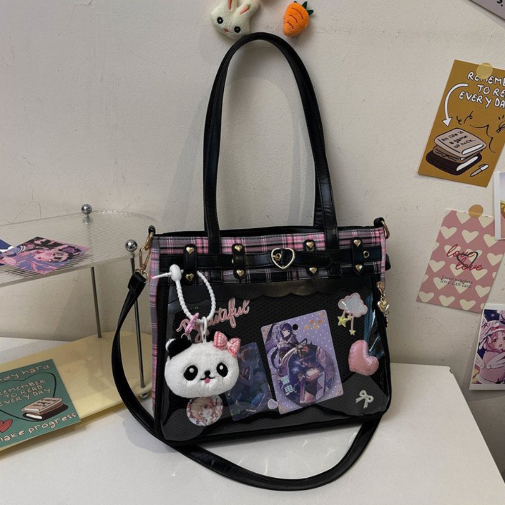 Anime Merchandise Women - Y2K Çizgi Film Anime Itabag Kafes