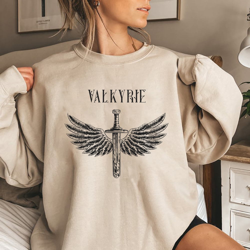 Anime Merch Hoodie - Retro Sarah J kitle kazak Valkyrie
