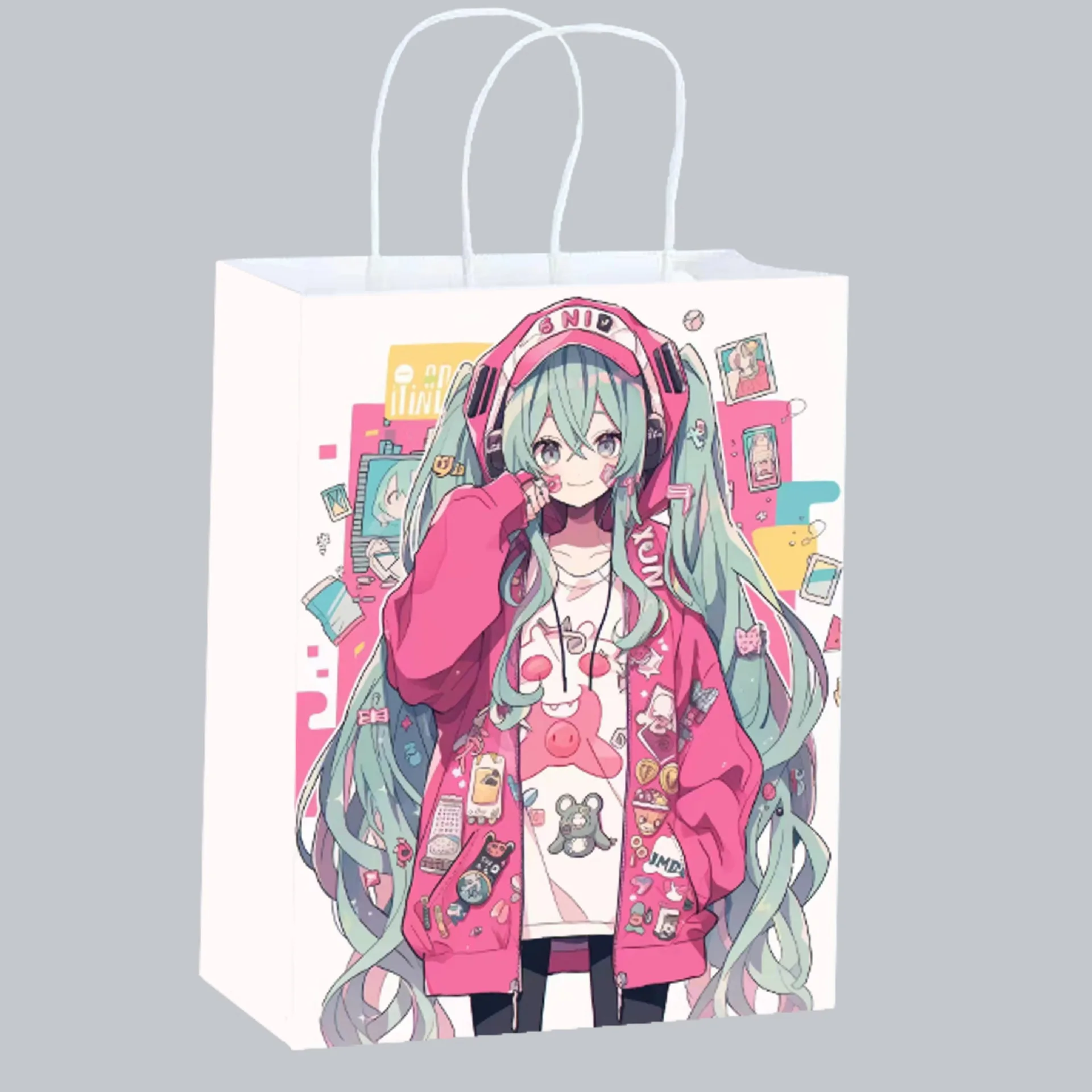 Sevimli Anime Hatsune Miku Kağ - Anime Tote Bag incelemesi ve fiyatı