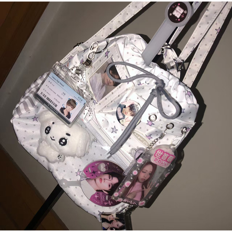 Puantiyeli İpli Sırt Çantası B - Anime Tote Bag incelemesi ve fiyatı