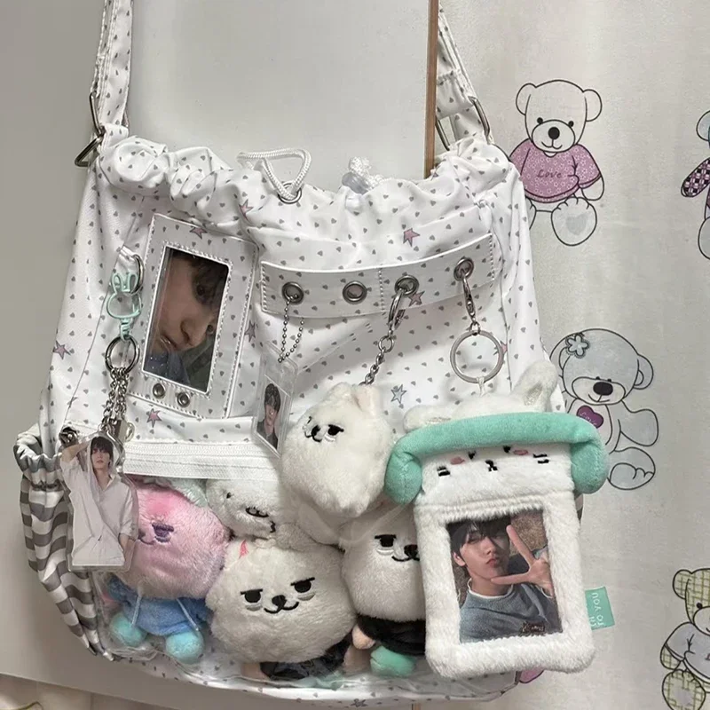 Puantiyeli İpli Sırt Çantası B - Anime Tote Bag incelemesi ve fiyatı