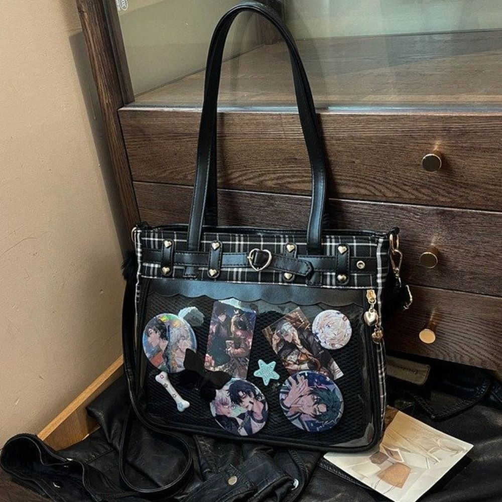 Y2K Karikatür Anime Itabag Kaf - Anime Merchandise Women incelemesi ve fiyatı