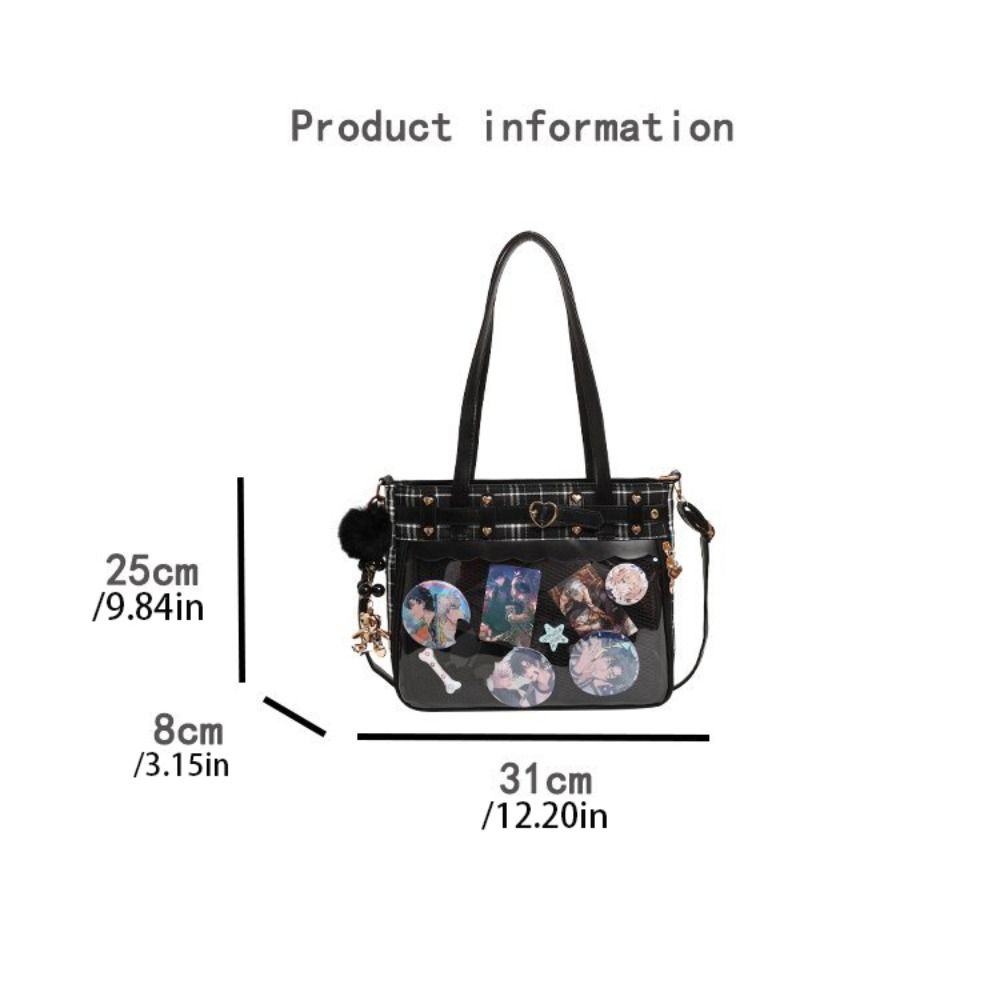 Y2K Karikatür Anime Itabag Kaf - Anime Merchandise Women incelemesi ve fiyatı