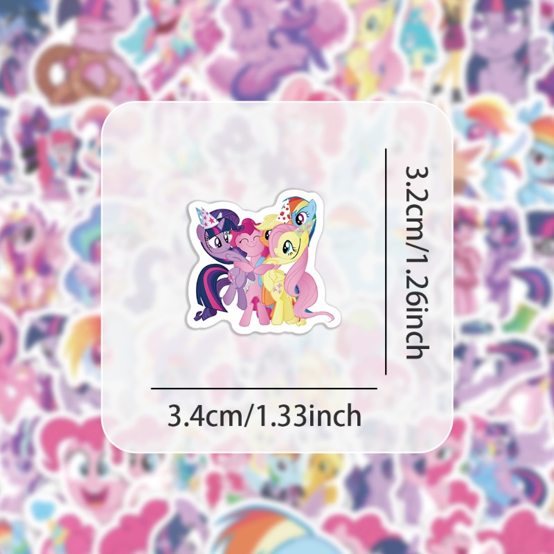 100 adet Karikatür My Little P - Original Anime Merchandise incelemesi ve fiyatı