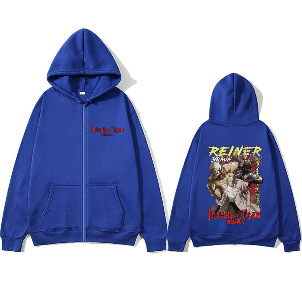 Anime Attack on Titan Reiner B - Anime Merch Hoodie incelemesi ve fiyatı