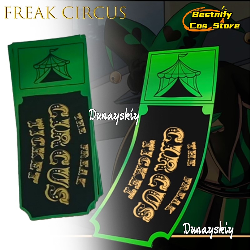 BFreak Sirk Bilet Kartı Kırmız - Anime Merchandise Women incelemesi ve fiyatı