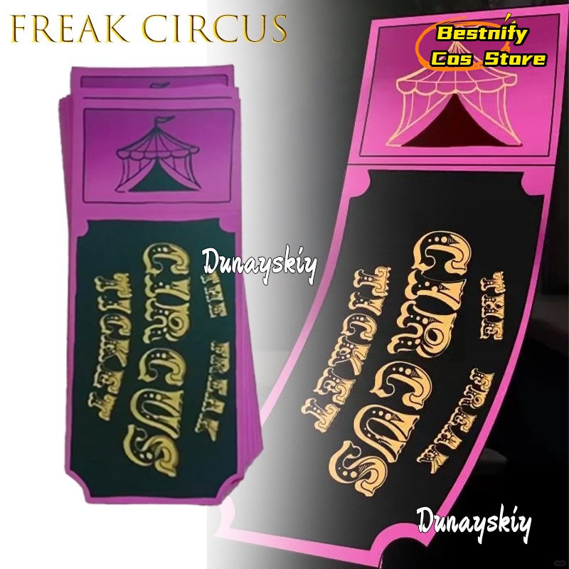 BFreak Sirk Bilet Kartı Kırmız - Anime Merchandise Women incelemesi ve fiyatı