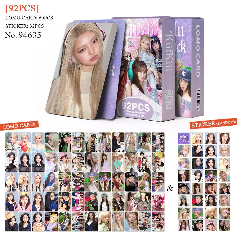 92 adet KiiiKiii Delulu Paketi - Sticker Sheet Set incelemesi ve fiyatı