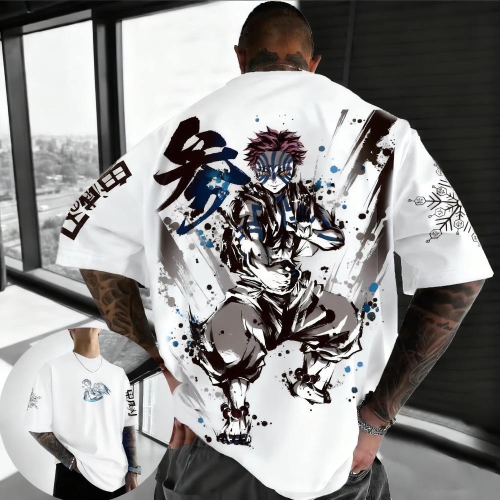 Yaz Artı Boyutu Demon Slayer A - Anime Merchandise For Women incelemesi ve fiyatı