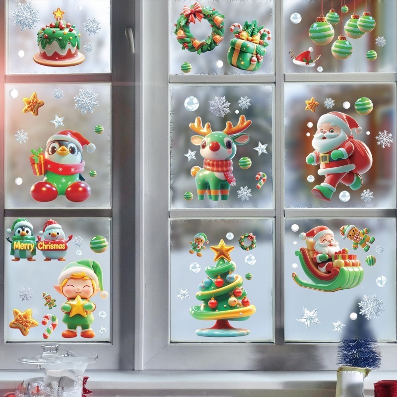 9 yaprak/set Noel Ağacı Kardan - Sticker Sheet Set incelemesi ve fiyatı