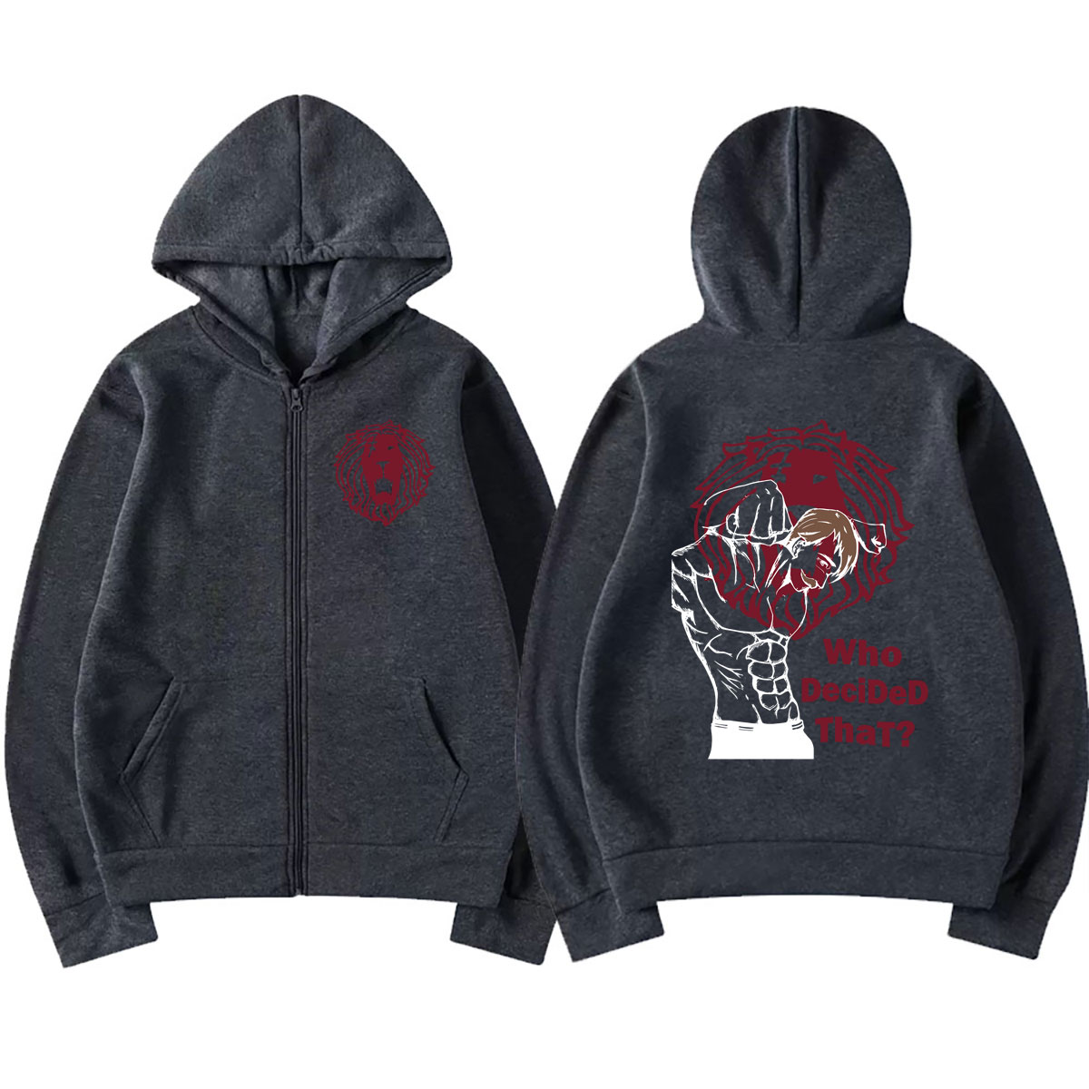 Anime Yedi Ölümcül Günah Aslan - Anime Merch Hoodie incelemesi ve fiyatı