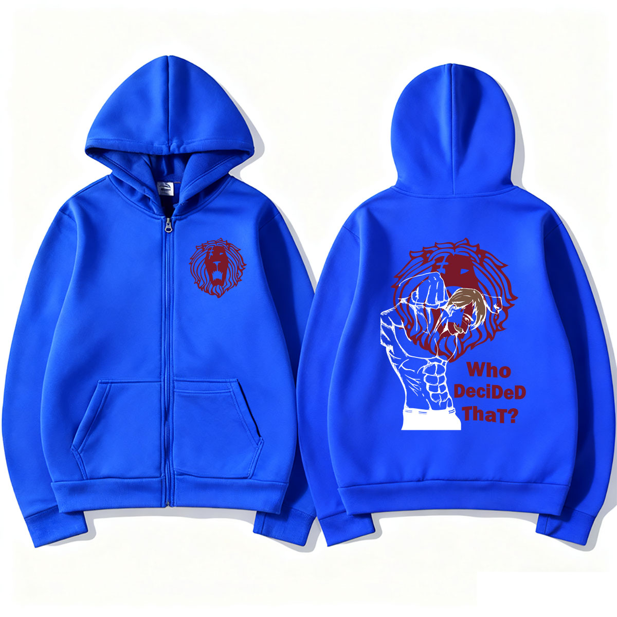Anime Yedi Ölümcül Günah Aslan - Anime Merch Hoodie incelemesi ve fiyatı