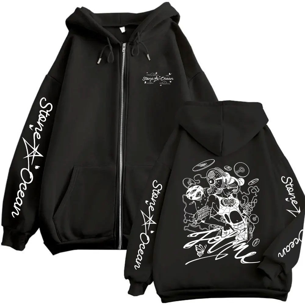 Anime Jojo Tuhaf Macera Jolyne - Anime Merch Hoodie incelemesi ve fiyatı