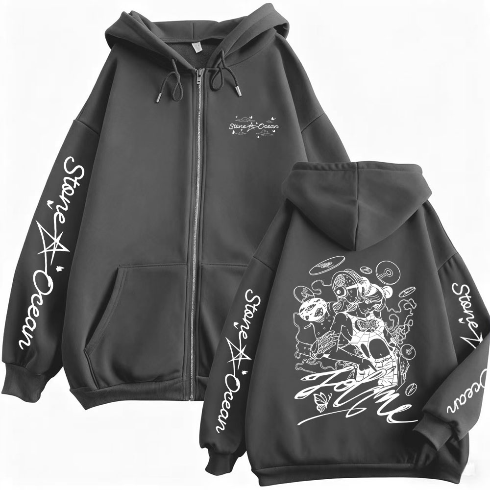 Anime Jojo Tuhaf Macera Jolyne - Anime Merch Hoodie incelemesi ve fiyatı