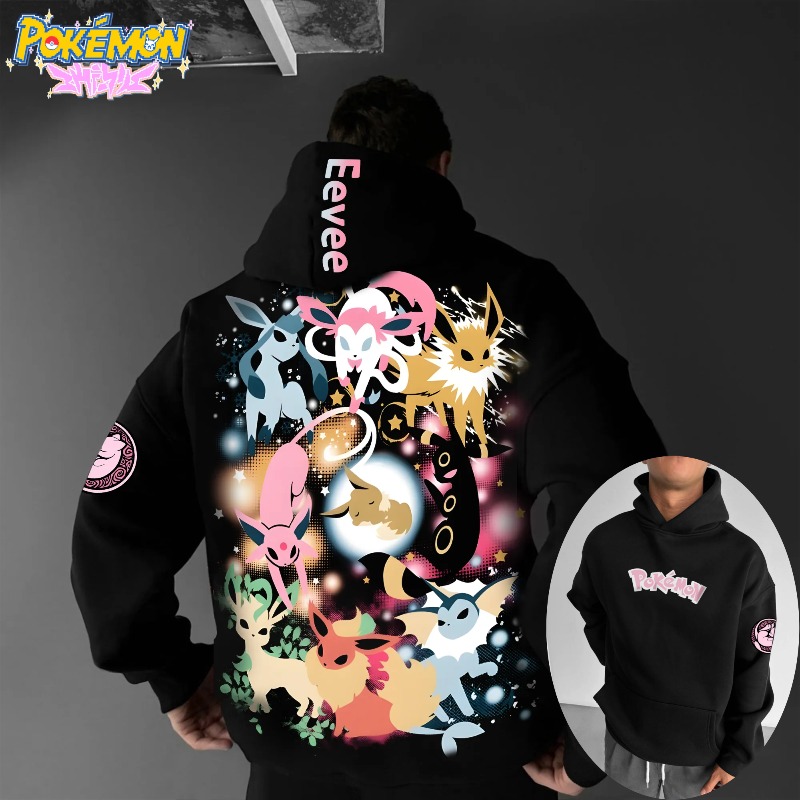 2025 Pokemon Klasik Karakteri  - Anime Merch Hoodie incelemesi ve fiyatı