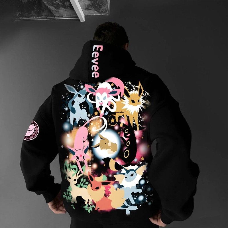 2025 Pokemon Klasik Karakteri  - Anime Merch Hoodie incelemesi ve fiyatı