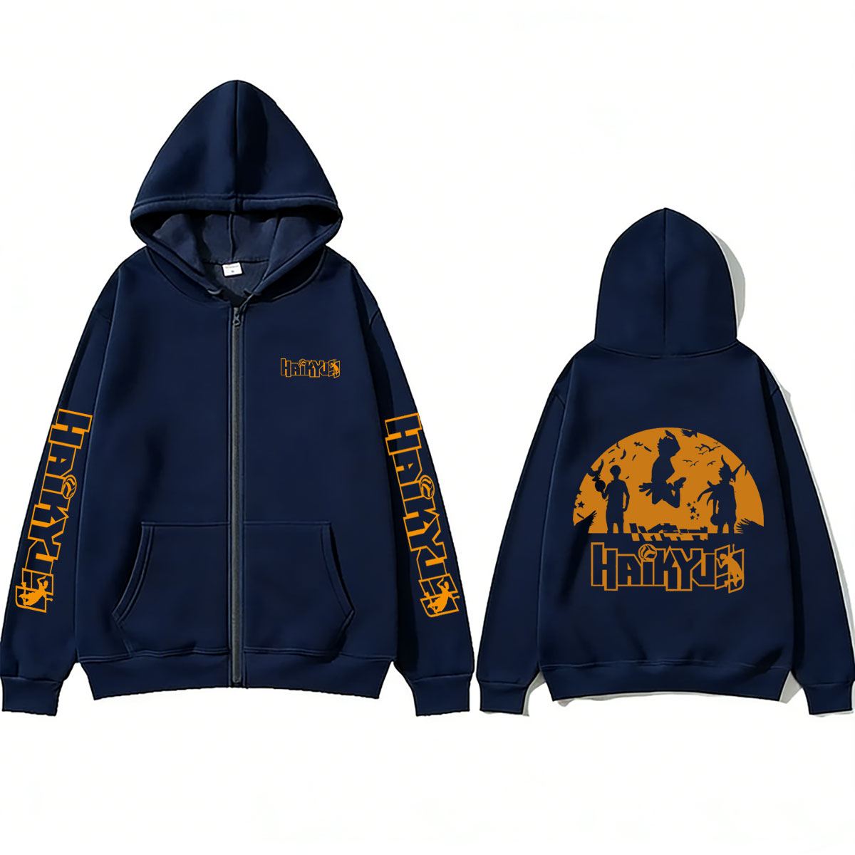Anime Haikyuu Ürünleri Fermuar - Anime Merch Hoodie incelemesi ve fiyatı