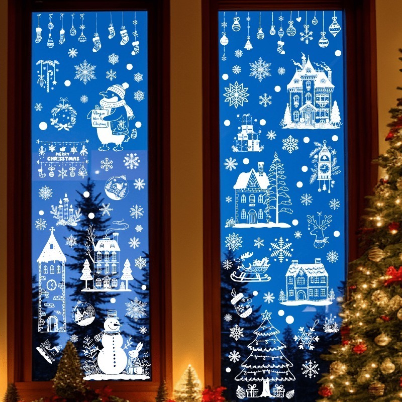 9 Yaprak/set Yeni Noel Statik  - Sticker Sheet Set incelemesi ve fiyatı
