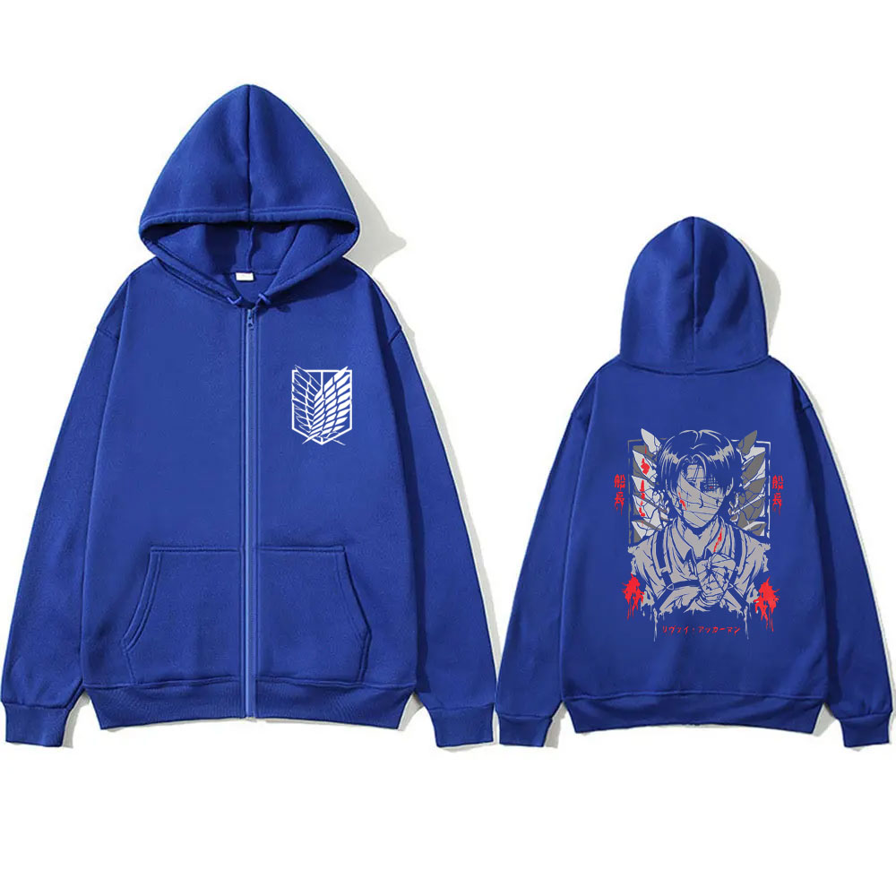 Anime Attack on Titan Levi Ack - Anime Merch Hoodie incelemesi ve fiyatı