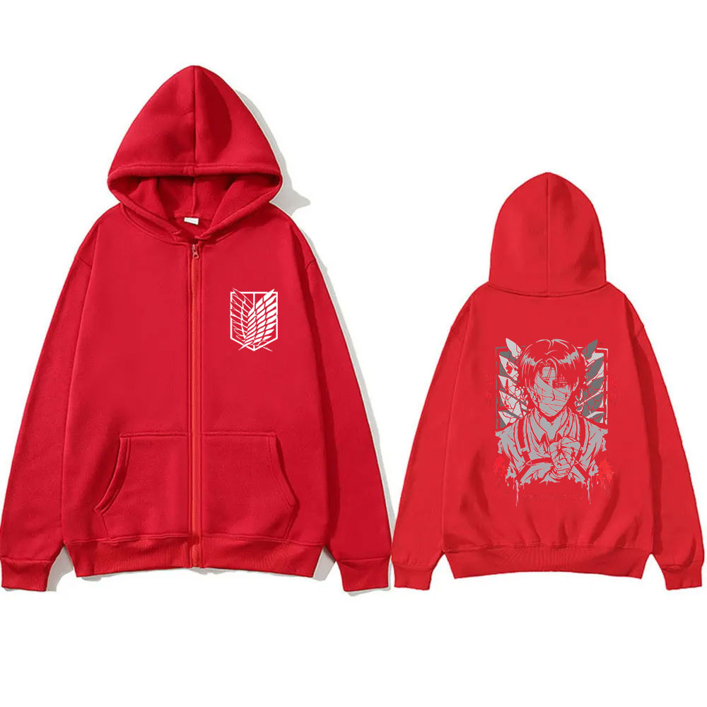 Anime Attack on Titan Levi Ack - Anime Merch Hoodie incelemesi ve fiyatı