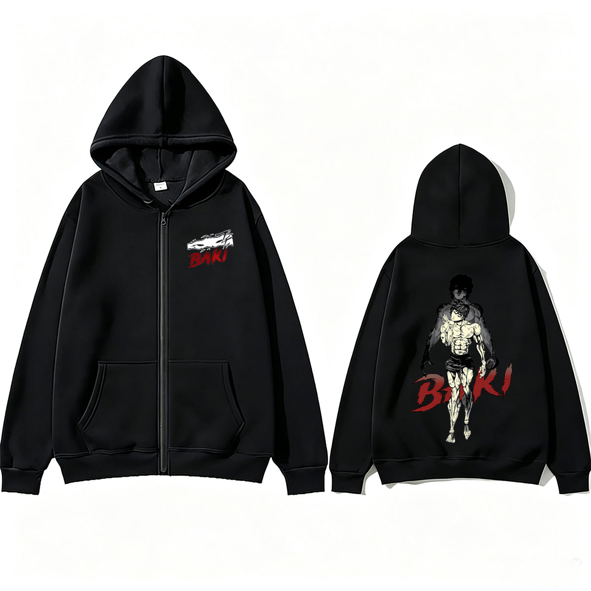 Anime Baki The Grappler Merch  - Anime Merch Hoodie incelemesi ve fiyatı