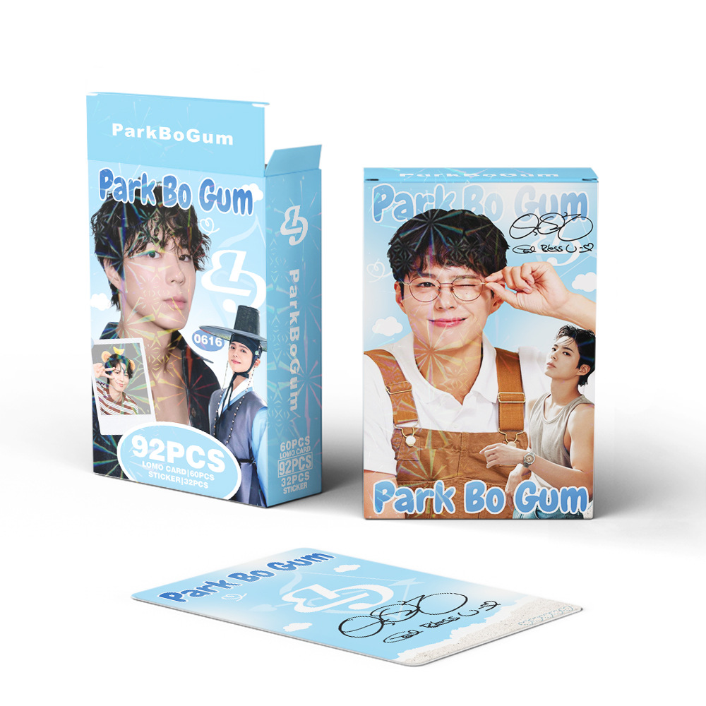 92 adet/takım Park Bo Gum Merc - Sticker Sheet Set incelemesi ve fiyatı