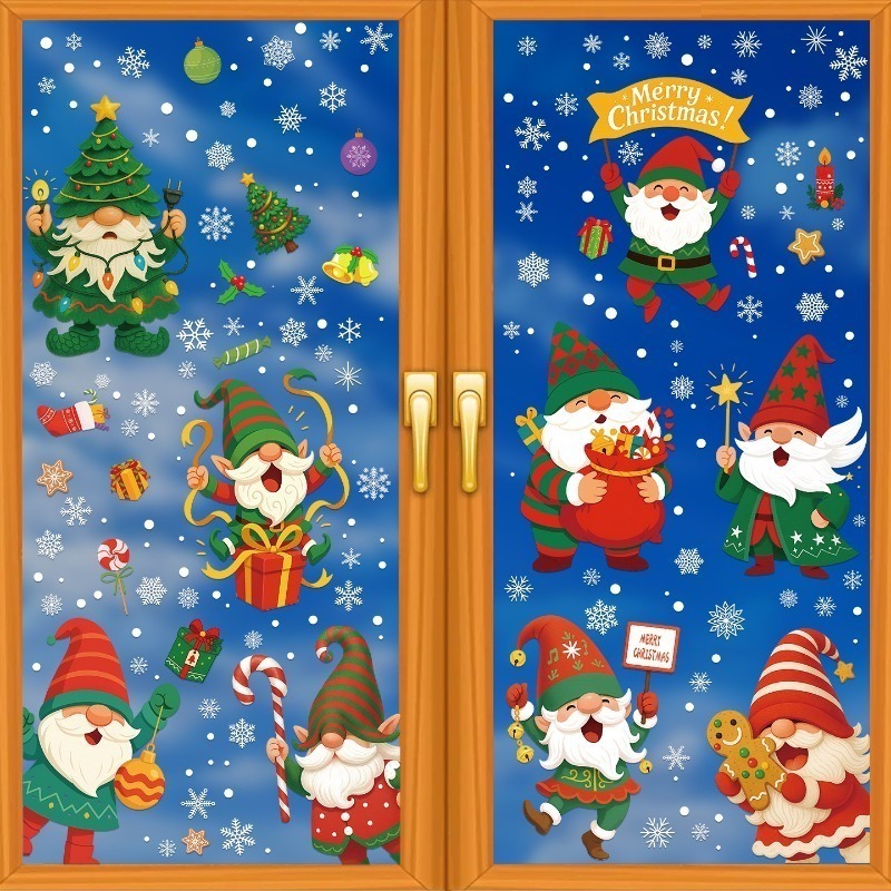 9 yaprak/set Noel Baba elf kar - Sticker Sheet Set incelemesi ve fiyatı