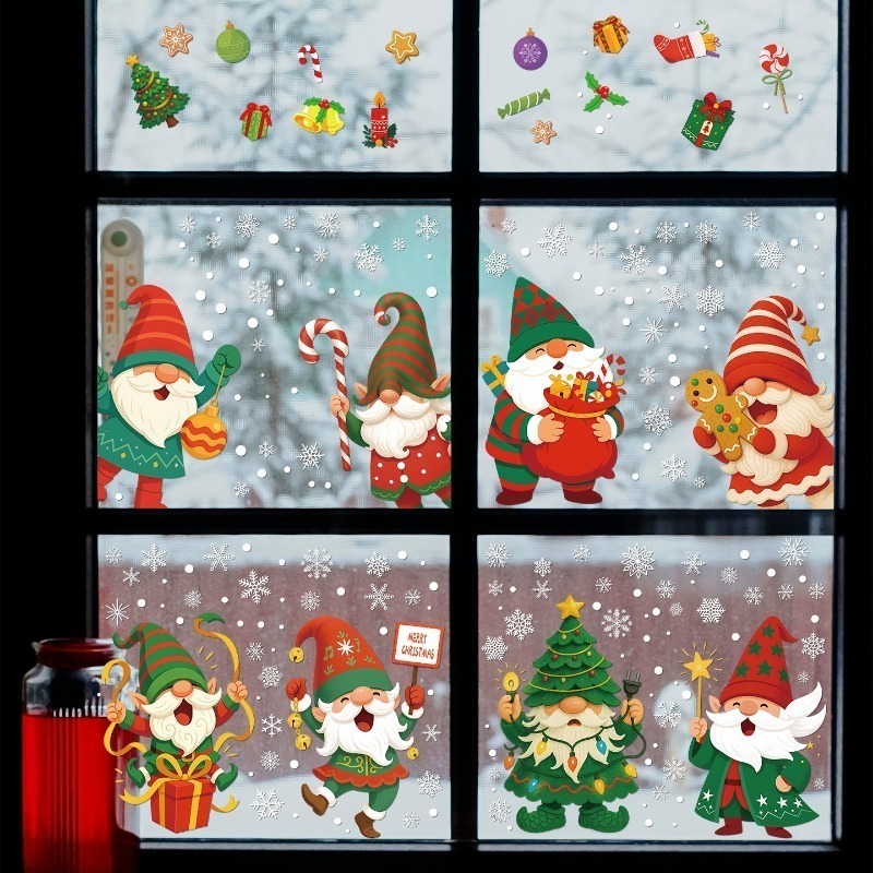 9 yaprak/set Noel Baba elf kar - Sticker Sheet Set incelemesi ve fiyatı