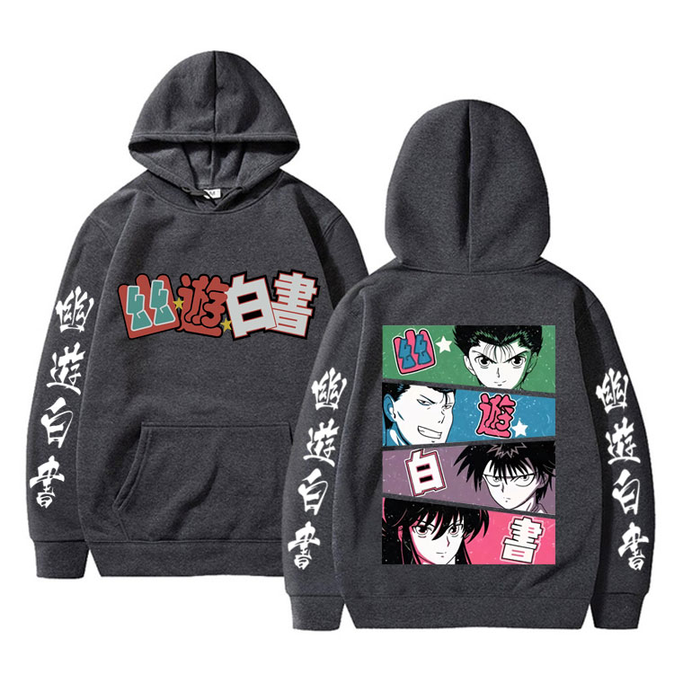 Anime YuYu Hakusho Merch Hoodi - Anime Merch Hoodie incelemesi ve fiyatı