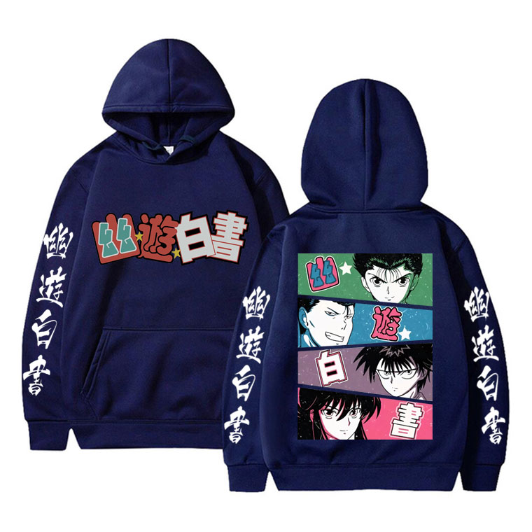 Anime YuYu Hakusho Merch Hoodi - Anime Merch Hoodie incelemesi ve fiyatı