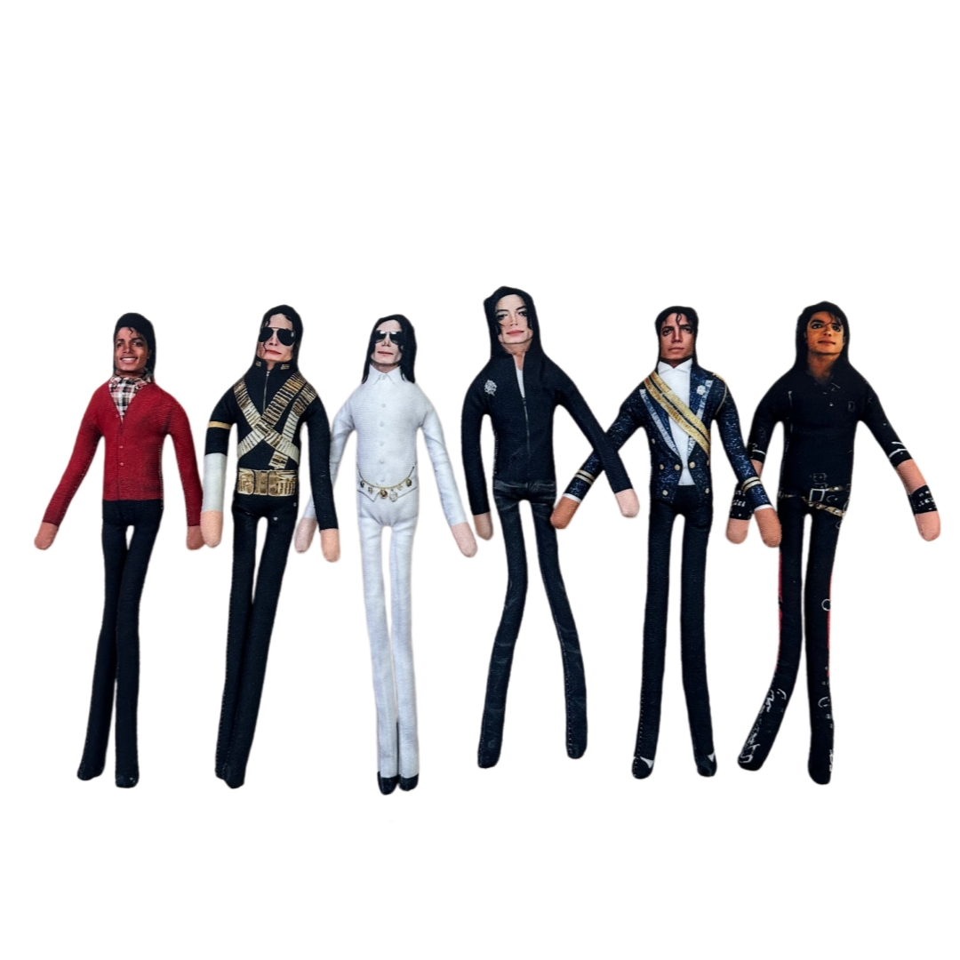 1-6 adet Michael Jackson Cospl - Plush Doll Anime incelemesi ve fiyatı