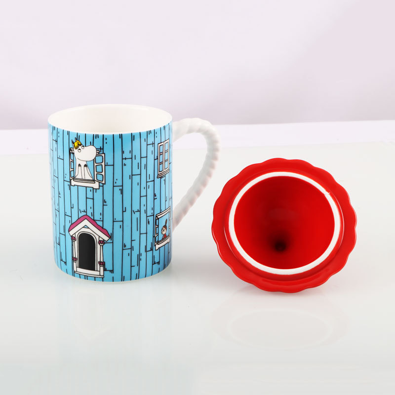 Yaratıcı Moomin Evi Seramik Ku - Anime Merchandise Mugs incelemesi ve fiyatı