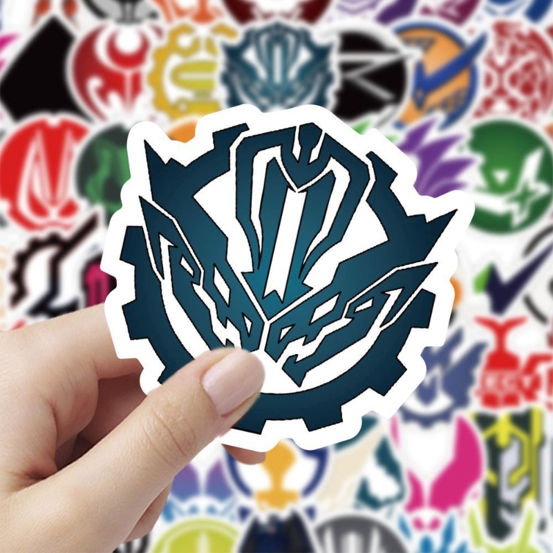 60 sayfa Kamen Rider Logo Çıka - Sticker Sheet Set incelemesi ve fiyatı